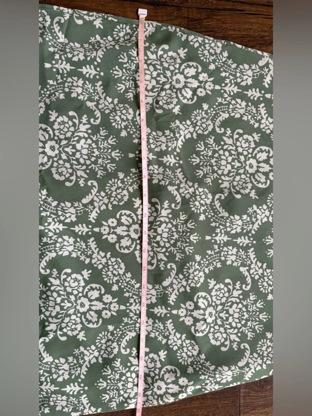 Abercrombie & Fitch Ruffle Sleeve Maxi Dress, Green, L - Picture 12 of 16